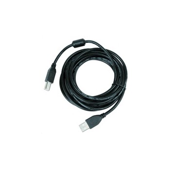 GEMBIRD Kabel USB 2.0 A-B 3m Premium (czarny, ferrytowe, pozłacane styki)