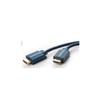 CLICTRONIC Kabel HQ HDMI 3m High Speed + Ethernet (v1.4) 3D, zlacené konektory, dvojité stínění, záruka 10 let