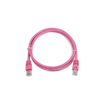 GEMBIRD Kabel UTP Cat5e Patch 0,25m, růžový