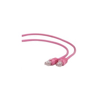 GEMBIRD Kabel UTP Cat5e Patch 2m, růžový