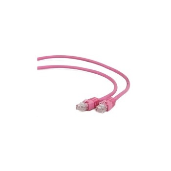 GEMBIRD Kabel UTP Cat5e Patch 5m, růžový