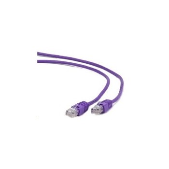 GEMBIRD Patch kabel CAT6 stíněný FTP 0,25m, fialový