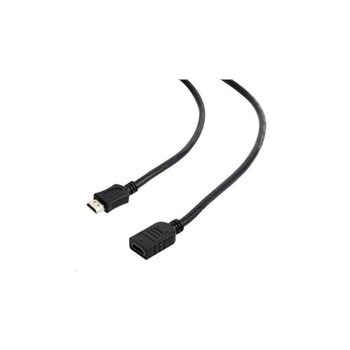 GEMBIRD Kabel prodlužovací HDMI - HDMI 1,8m (zlacené konektory, stíněný)