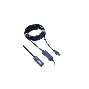 PremiumCord USB 3.0 repeater a prodlužovací kabel A/M-A/F 10m