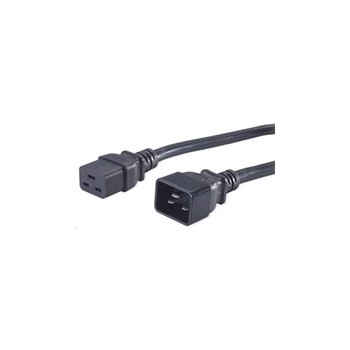 PREMIUMCORD Kabel napájecí 230V/16A prodlužovací 1,5m (konektory IEC 320 C19 - IEC 320 C20)