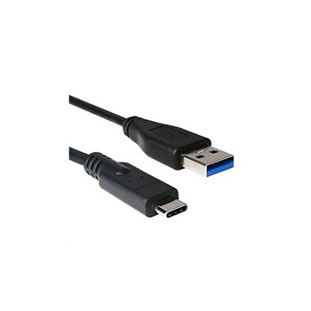 Kabel C-TECH USB 3.0 AM na USB-C kabel (AM/CM), 1m, černý