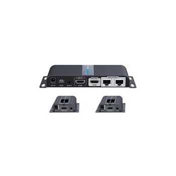 PREMIUMCORD HDMI 1-2 splitter+extender po CAT6/6a/7, FULL HD, 3D