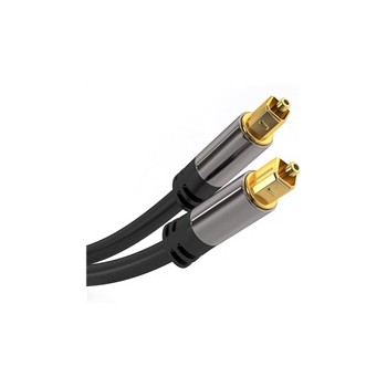 PremiumCord Kabel Toslink M/M, 6mm, 0,5m, černá