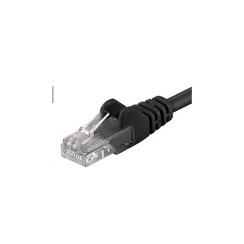 PREMIUMCORD Patch kabel UTP RJ45-RJ45 CAT5e 0.5m černá