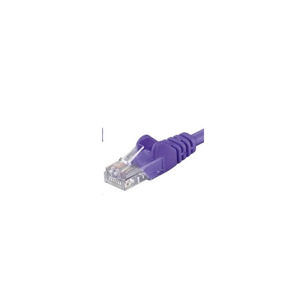 PREMIUMCORD Patch kabel UTP RJ45-RJ45 CAT5e 0.5m fialová PREMIUMCORD Patch kabel UTP RJ45-RJ45 CAT5e 0.5m fialová