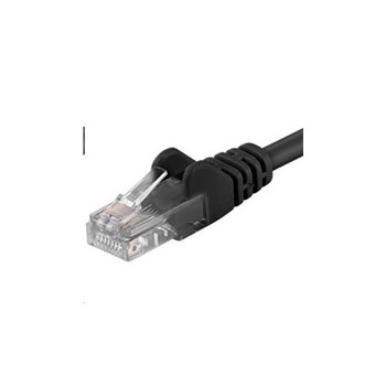 PREMIUMCORD Patch kabel UTP RJ45-RJ45 CAT5e 1.5m černá