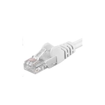 PREMIUMCORD Patch kabel UTP RJ45-RJ45 CAT5e 3m bílá