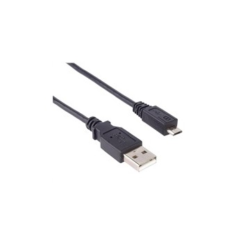 PREMIUMCORD Kabel USB 2.0 A-Micro B propojovací. 2m (černý)
