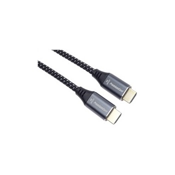 PREMIUMCORD Kabel HDMI 2.1 High Speed + Ethernet kabel 8K@60Hz, zlacené konektory, 0,5m
