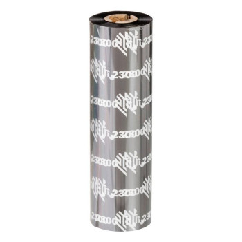 Zebra 2300 Ribbon Wax, 110mmx74m 12 pcs/box ZipShip 2300, Thermal Transfer