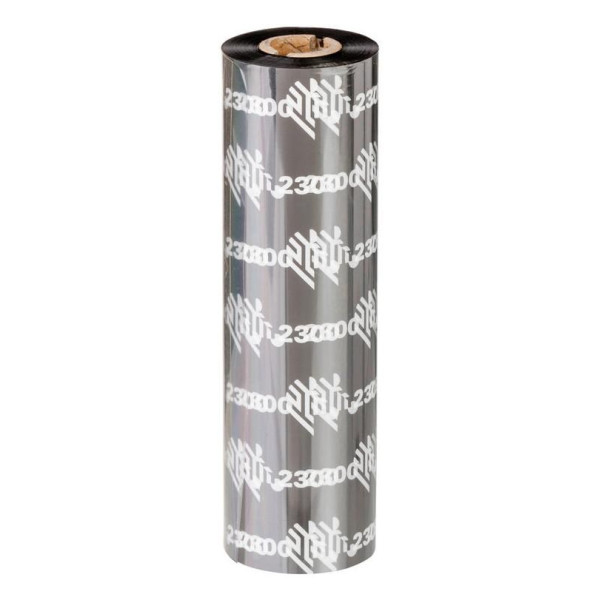 Zebra 2300 Ribbon Wax, 110mmx74m 12 pcs/box ZipShip 2300, Thermal Transfer Zebra 2300 Ribbon Wax, 110mmx74m 12 pcs/box ZipShip 2300, Thermal Transfer