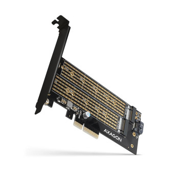 SSD ACC ADAPTER NVME/SATA/M.2/SP&LP PCEM2-D AXAGON