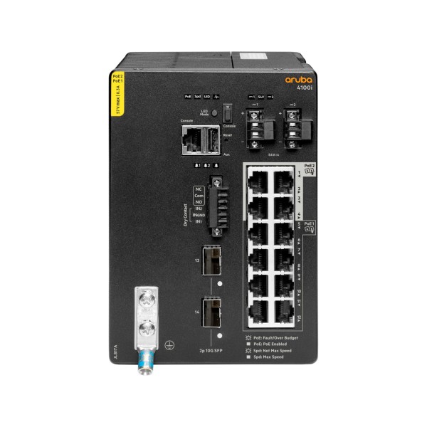 HPE Aruba 4100i - Switch - 8 x 10/100/1000 (PoE Class 4) HPE Aruba 4100i - Switch - 8 x 10/100/1000 (PoE Class 4)