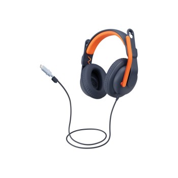 Logitech Zone Learn Wired Over-Ear Headset for Learners, USB-C