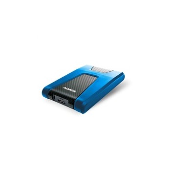 ADATA Externí HDD 2TB 2,5" USB 3.1 DashDrive Durable HD650, modrý (gumový, nárazu odolný)