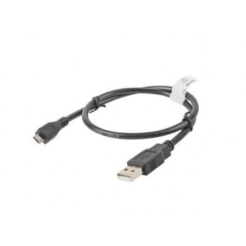 Kabel USB 2.0 micro AM-MBM5P 0.5M czarny