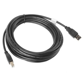 Kabel USB 2.0 AM-BM 5M czarny