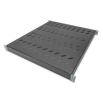 DIGITUS Fachboden mit variablen Befestigungsschienen zum Festeinbau in 483 mm (19")-Schränke