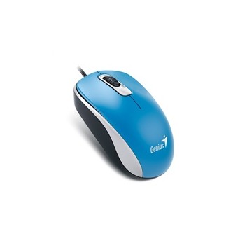 GENIUS myš DX-110, drátová, 1000 dpi, USB, modrá