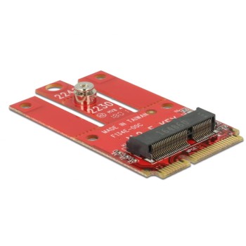 Delock Mini PCIe M.2 Key E slot - Speicher-Controller