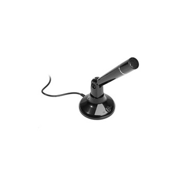 TRACER mikrofon Flex, 3.5 jack, 1.8m kabel, vícesměrový, černá