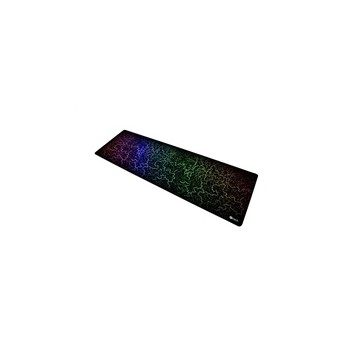 C-TECH Herní podložka pod myš ANTHEA ARC XL, barevná, pro gaming, 900x270x4mm, obšité okraje