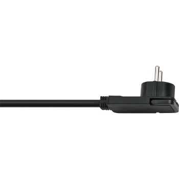 Brennenstuhl 1153300100, 2 m, Drinnen, Schwarz, 6 AC-Ausgänge, 420 mm, Schwarz