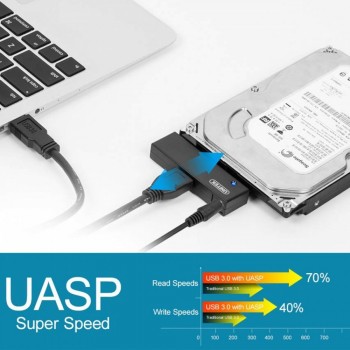 Adapter USB3.0 - SATA III HDD/SSD 2,5/3,5, Y-1039