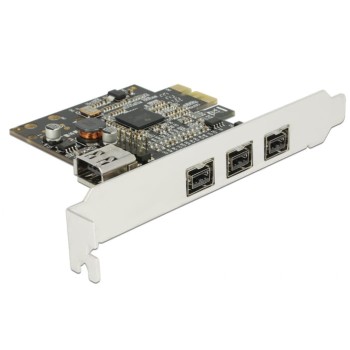 Delock PCI Express Card 3 x external FireWire B + 1 x internal FireWire A