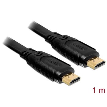 Kabel HDMI-HDMI 4K płaski 1m