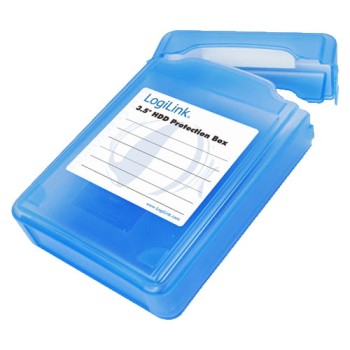 LogiLink 3.5" HDD Protection Box for 1 HDD - Festplattenlaufwerk-Schutzgehäuse
