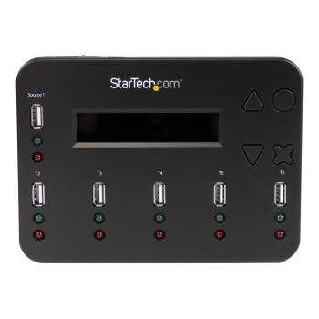 StarTech.com 1:5 Standalone USB Flash Drive Duplikator und Eraser-1 zu 5 Flash Drive Kopierer & Sanitizer