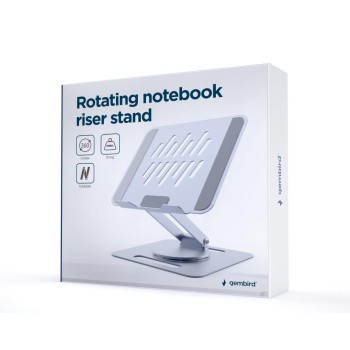 NB ACC RISER STAND ROTATING/SPACE GREY NBS-DR1-01 GEMBIRD