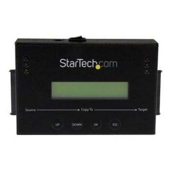 StarTech.com 2,5 / 3,5 SATA / SSD Festplatten Duplikator / Eraser - Festplatten Kopierstation mit 14 GB/s Duplizier-Geschwindigk
