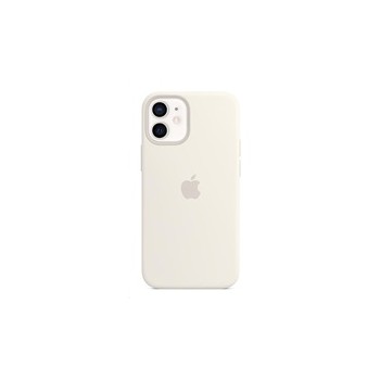 APPLE iPhone 12 mini Silicone Case with MagSafe - White