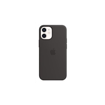 APPLE iPhone 12 mini Silicone Case with MagSafe - Black