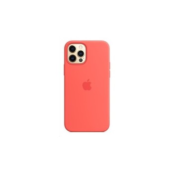 APPLE iPhone 12/12 Pro Silicone Case with MagSafe - Pink Citrus