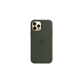 APPLE iPhone 12/12 Pro Silicone Case with MagSafe - Cypress Green
