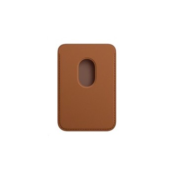 APPLE iPhone kožená peněženka s MagSafe - Saddle Brown