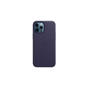 APPLE iPhone 12 12 Pro Leather Sleeve with MagSafe - Deep Violet