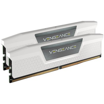 Corsair Vengeance, DDR5-5200, CL40, Intel XMP 3.0 - 64 GB Dual-Kit, weiß