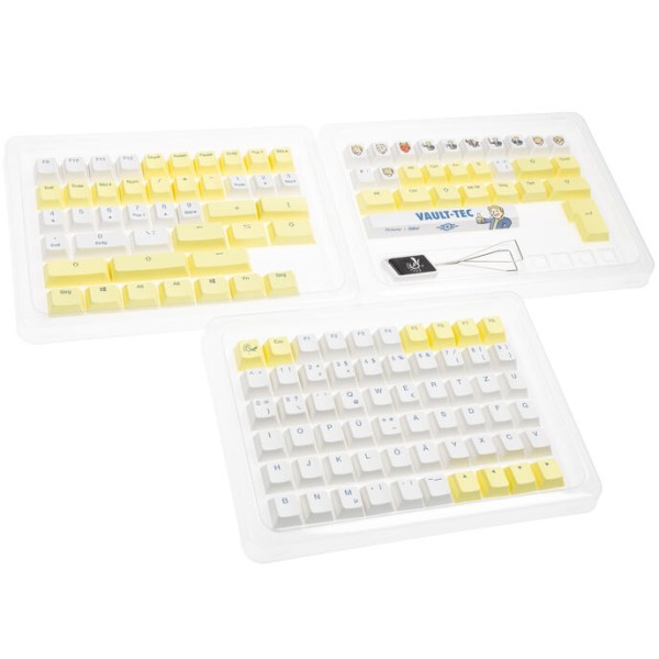 Ducky Ducky x Fallout Keycap Set - 132 Stück, ISO (DE) Ducky Ducky x Fallout Keycap Set - 132 Stück, ISO (DE)
