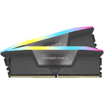 Corsair Vengeance RGB, DDR5-6000, CL30, AMD EXPO - 32 GB Dual-Kit, Grau