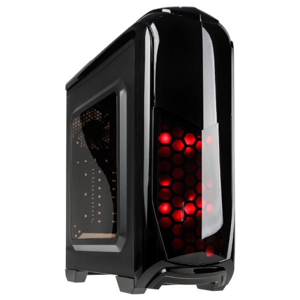 Kolink Aviator Midi-Tower - schwarz Window Kolink Aviator Midi-Tower - schwarz Window