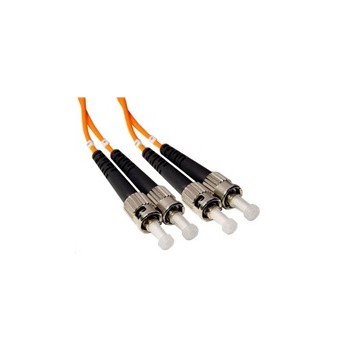 Duplexní patch kabel MM 62,5/125 OM1, ST-ST, LS0H, 2m